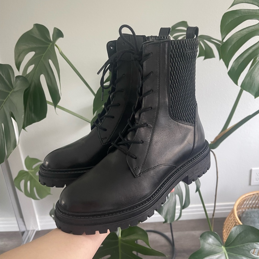 Geox Respira Iridea Leather Italian Boots